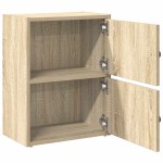 vidaXL Bibliotecă, stejar sonoma, 40x24x52 cm, lemn prelucrat vidaXL Bibliotecă, stejar sonoma, 40x24x52 cm, lemn prelucrat