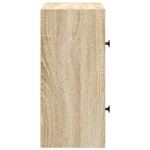 vidaXL Bibliotecă, stejar sonoma, 40x24x52 cm, lemn prelucrat vidaXL Bibliotecă, stejar sonoma, 40x24x52 cm, lemn prelucrat