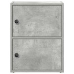 vidaXL Bibliotecă, gri beton, 40x24x52 cm, lemn prelucrat vidaXL Bibliotecă, gri beton, 40x24x52 cm, lemn prelucrat