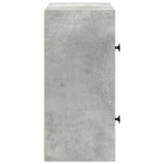 vidaXL Bibliotecă, gri beton, 40x24x52 cm, lemn prelucrat vidaXL Bibliotecă, gri beton, 40x24x52 cm, lemn prelucrat