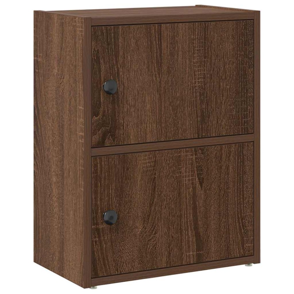 vidaXL Bibliotecă, stejar maro, 40x24x52 cm, lemn prelucrat