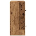 vidaXL Bibliotecă, lemn vechi, 40x24x52 cm, lemn prelucrat vidaXL Bibliotecă, lemn vechi, 40x24x52 cm, lemn prelucrat