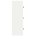 vidaXL Bibliotecă, alb, 40x24x77 cm, lemn prelucrat vidaXL Bibliotecă, alb, 40x24x77 cm, lemn prelucrat