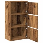 vidaXL Bibliotecă Lemn vechi 40x24x77 cm Lemn prelucrat