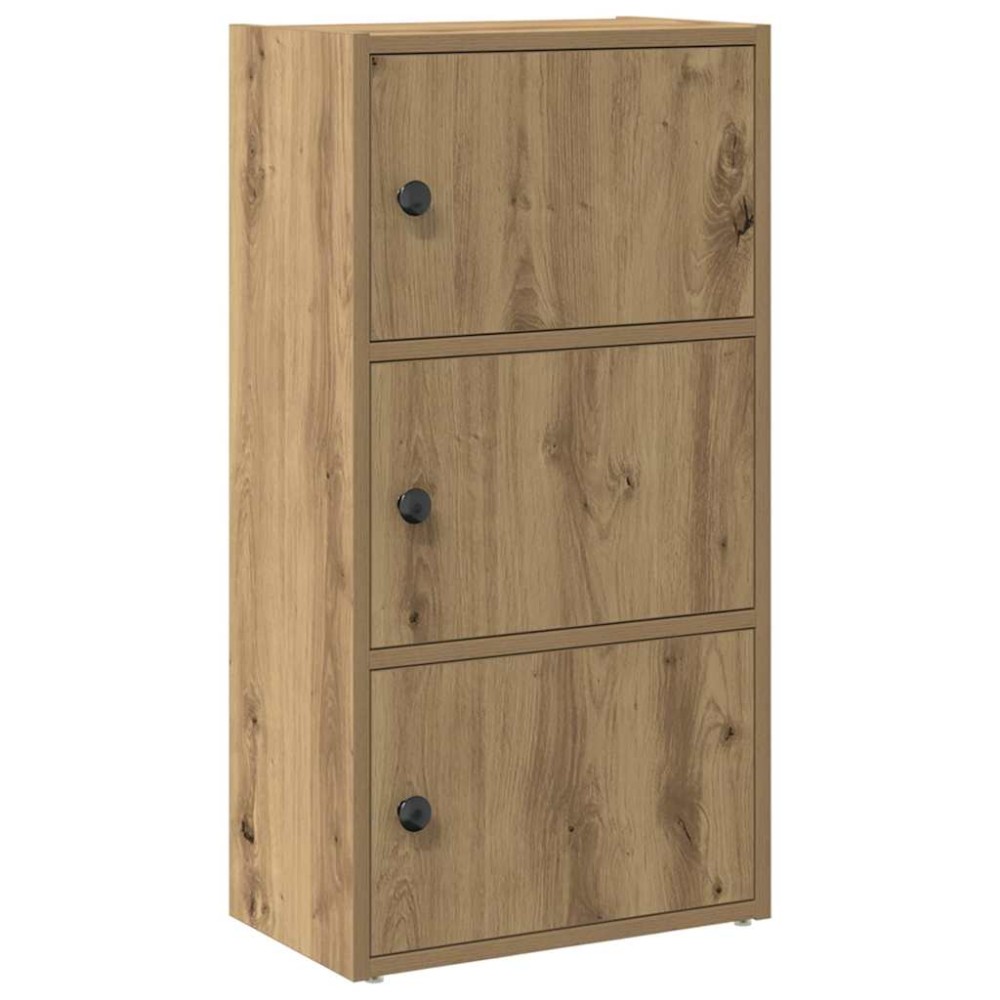 vidaXL Bibliotecă, stejar artizanal, 40x24x77 cm, lemn prelucrat