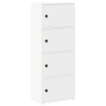 vidaXL Bibliotecă albă 40x24x102 cm din lemn prelucrat vidaXL Bibliotecă albă 40x24x102 cm din lemn prelucrat