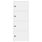 vidaXL Bibliotecă albă 40x24x102 cm din lemn prelucrat vidaXL Bibliotecă albă 40x24x102 cm din lemn prelucrat