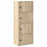 vidaXL Bibliotecă, stejar sonoma, 40x24x102 cm, lemn prelucrat vidaXL Bibliotecă, stejar sonoma, 40x24x102 cm, lemn prelucrat