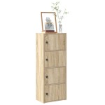 vidaXL Bibliotecă, stejar sonoma, 40x24x102 cm, lemn prelucrat vidaXL Bibliotecă, stejar sonoma, 40x24x102 cm, lemn prelucrat