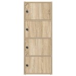 vidaXL Bibliotecă, stejar sonoma, 40x24x102 cm, lemn prelucrat vidaXL Bibliotecă, stejar sonoma, 40x24x102 cm, lemn prelucrat
