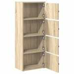 vidaXL Bibliotecă, stejar sonoma, 40x24x102 cm, lemn prelucrat vidaXL Bibliotecă, stejar sonoma, 40x24x102 cm, lemn prelucrat