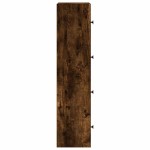 vidaXL Bibliotecă, stejar fumuriu, 40x24x102 cm, lemn prelucrat vidaXL Bibliotecă, stejar fumuriu, 40x24x102 cm, lemn prelucrat