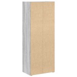 vidaXL Bibliotecă, gri sonoma, 40x24x102 cm, lemn prelucrat vidaXL Bibliotecă, gri sonoma, 40x24x102 cm, lemn prelucrat