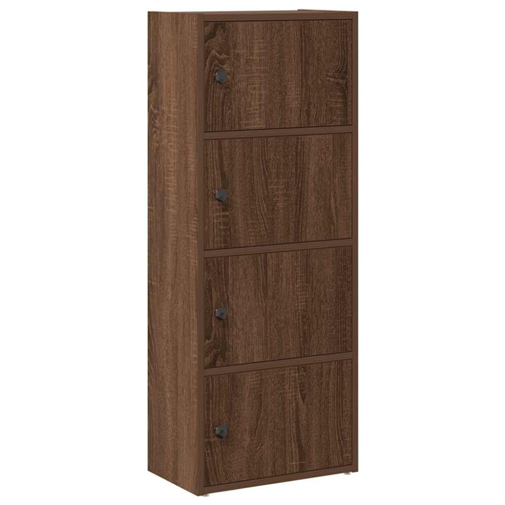 vidaXL Bibliotecă, stejar maro, 40x24x102 cm, lemn prelucrat