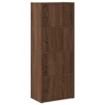 vidaXL Bibliotecă, stejar maro, 40x24x102 cm, lemn prelucrat