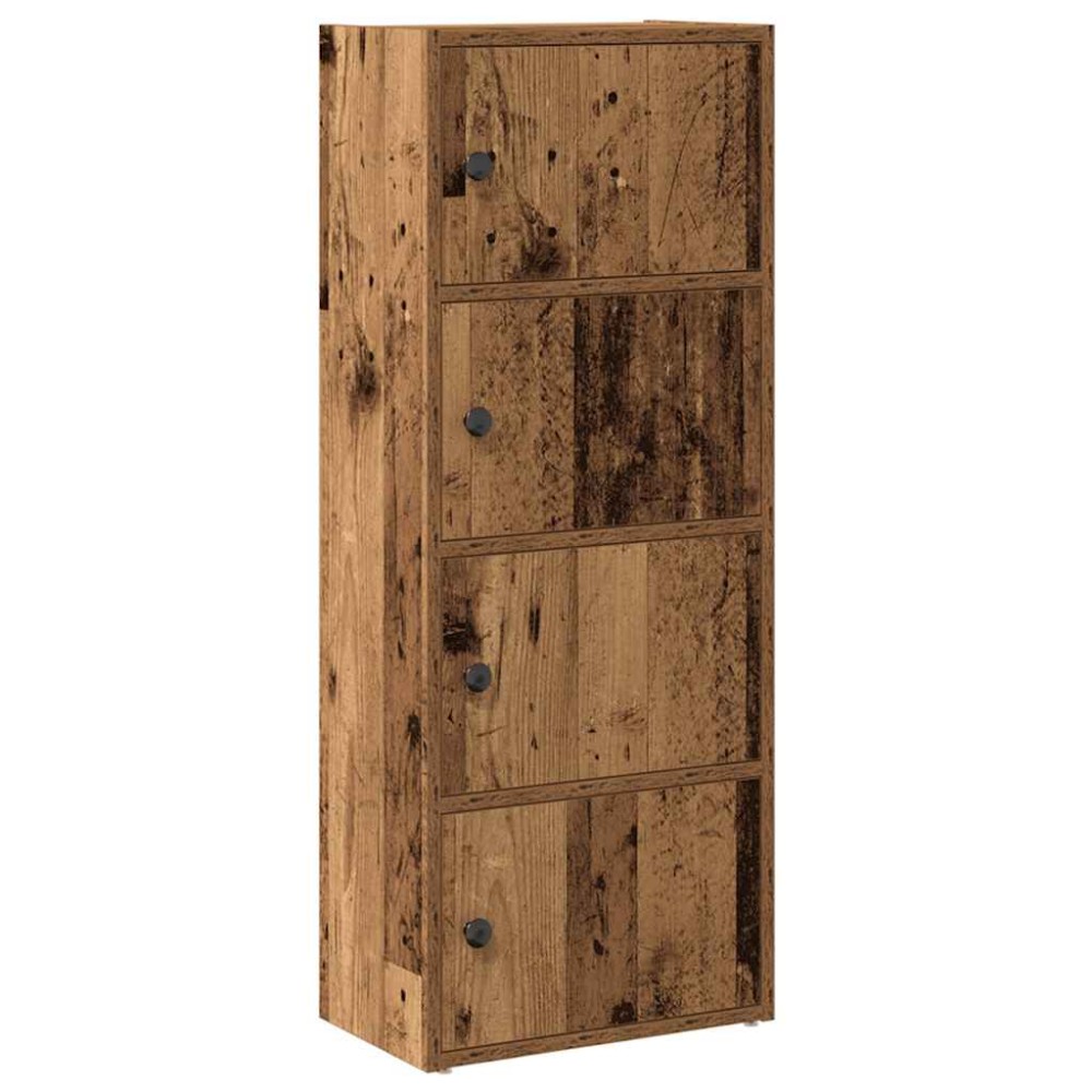vidaXL Bibliotecă, lemn vechi, 40x24x102 cm, lemn prelucrat