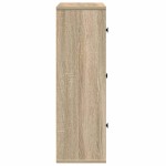 vidaXL Bibliotecă, stejar sonoma, 60x24x76,5 cm, lemn prelucrat vidaXL Bibliotecă, stejar sonoma, 60x24x76,5 cm, lemn prelucrat