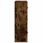 vidaXL Bibliotecă, stejar fumuriu, 60x24x76,5 cm, lemn prelucrat vidaXL Bibliotecă, stejar fumuriu, 60x24x76,5 cm, lemn prelucrat