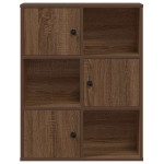 vidaXL Bibliotecă, stejar maro, 60x24x76,5 cm, lemn prelucrat vidaXL Bibliotecă, stejar maro, 60x24x76,5 cm, lemn prelucrat