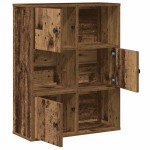 vidaXL Bibliotecă, lemn vechi, 60x24x76,5 cm, lemn prelucrat vidaXL Bibliotecă, lemn vechi, 60x24x76,5 cm, lemn prelucrat