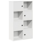vidaXL Bibliotecă albă 60x24x101,5 cm din lemn prelucrat vidaXL Bibliotecă albă 60x24x101,5 cm din lemn prelucrat