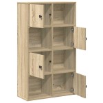 vidaXL Bibliotecă, stejar sonoma, 60x24x101,5 cm, lemn prelucrat vidaXL Bibliotecă, stejar sonoma, 60x24x101,5 cm, lemn prelucrat