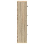 vidaXL Bibliotecă, stejar sonoma, 60x24x101,5 cm, lemn prelucrat vidaXL Bibliotecă, stejar sonoma, 60x24x101,5 cm, lemn prelucrat