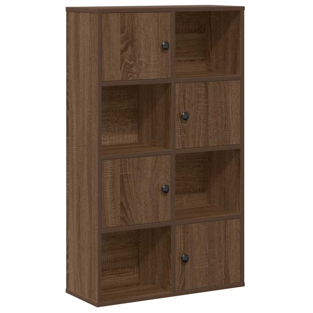 vidaXL Bibliotecă, stejar maro, 60x24x101,5 cm, lemn prelucrat
