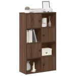 vidaXL Bibliotecă, stejar maro, 60x24x101,5 cm, lemn prelucrat vidaXL Bibliotecă, stejar maro, 60x24x101,5 cm, lemn prelucrat