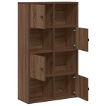 vidaXL Bibliotecă, stejar maro, 60x24x101,5 cm, lemn prelucrat vidaXL Bibliotecă, stejar maro, 60x24x101,5 cm, lemn prelucrat