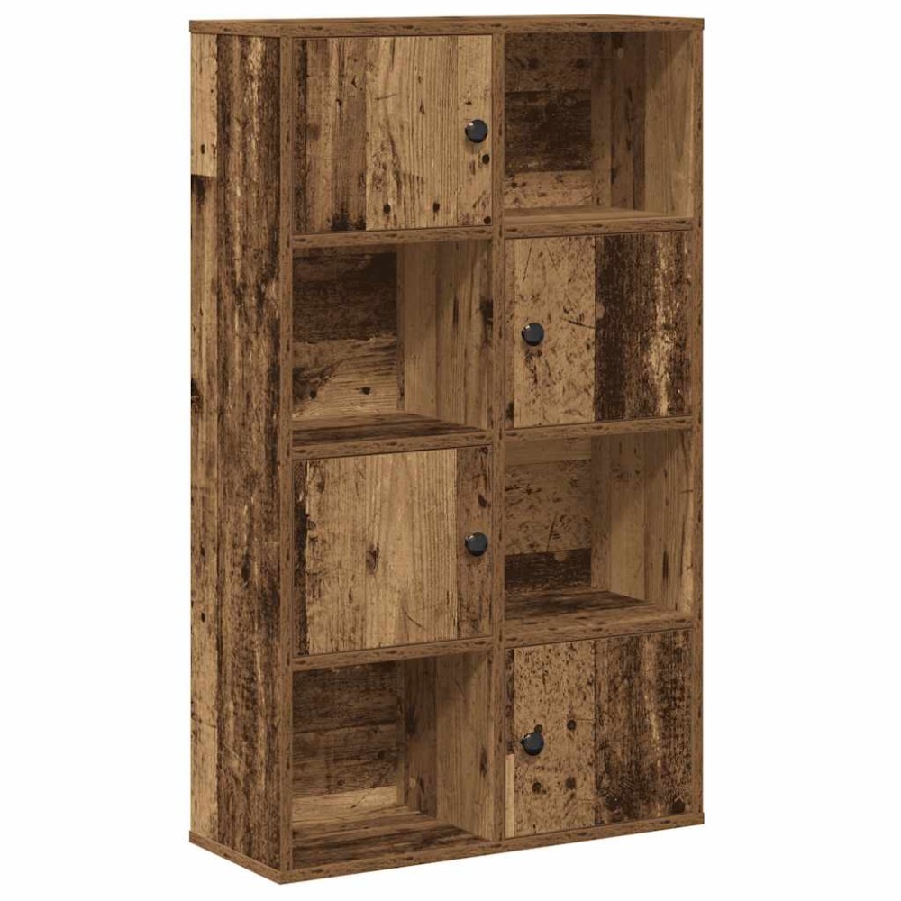 vidaXL Bibliotecă, lemn vechi, 60x24x101,5 cm, lemn prelucrat