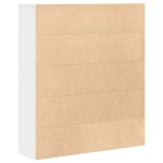 vidaXL Bibliotecă, alb, 89x24x101,5 cm, lemn prelucrat vidaXL Bibliotecă, alb, 89x24x101,5 cm, lemn prelucrat