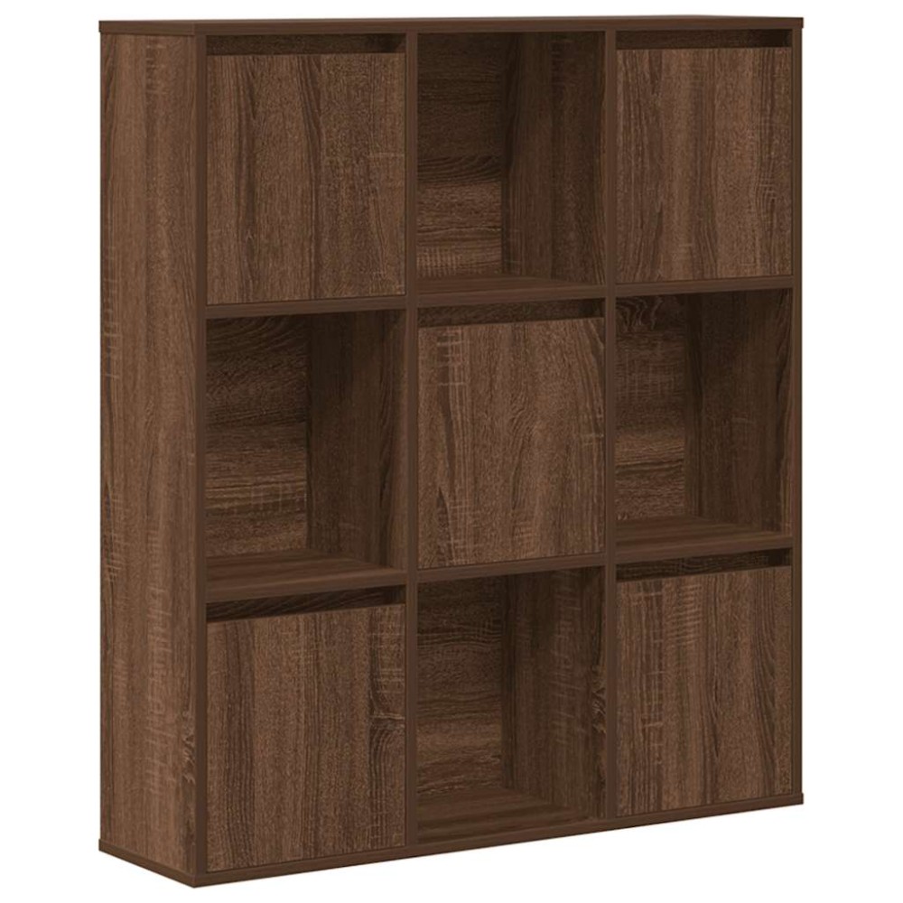 vidaXL Bibliotecă, stejar maro, 89x24x101,5 cm, lemn prelucrat