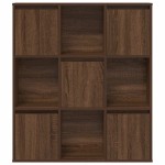 vidaXL Bibliotecă, stejar maro, 89x24x101,5 cm, lemn prelucrat vidaXL Bibliotecă, stejar maro, 89x24x101,5 cm, lemn prelucrat