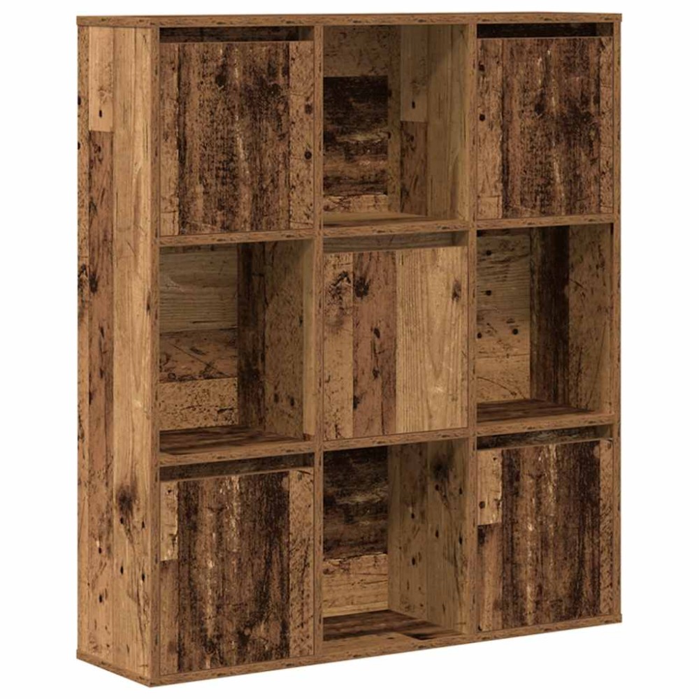 vidaXL Bibliotecă, lemn vechi, 89x24x101,5 cm, lemn prelucrat