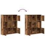 vidaXL Bibliotecă, lemn vechi, 89x24x101,5 cm, lemn prelucrat vidaXL Bibliotecă, lemn vechi, 89x24x101,5 cm, lemn prelucrat