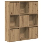 vidaXL Bibliotecă, stejar artizanal, 89x24x101,5 cm, lemn prelucrat vidaXL Bibliotecă, stejar artizanal, 89x24x101,5 cm, lemn prelucrat