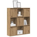 vidaXL Bibliotecă, stejar artizanal, 89x24x101,5 cm, lemn prelucrat vidaXL Bibliotecă, stejar artizanal, 89x24x101,5 cm, lemn prelucrat