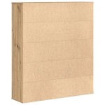 vidaXL Bibliotecă, stejar artizanal, 89x24x101,5 cm, lemn prelucrat vidaXL Bibliotecă, stejar artizanal, 89x24x101,5 cm, lemn prelucrat