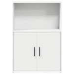 vidaXL Bibliotecă, alb, 60x24x85 cm, lemn prelucrat vidaXL Bibliotecă, alb, 60x24x85 cm, lemn prelucrat
