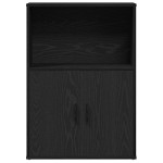 vidaXL Bibliotecă Stejar negru 60x24x85 cm Lemn prelucrat vidaXL Bibliotecă Stejar negru 60x24x85 cm Lemn prelucrat