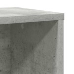 vidaXL Bibliotecă, gri beton, 60x24x85 cm, lemn prelucrat vidaXL Bibliotecă, gri beton, 60x24x85 cm, lemn prelucrat