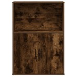 vidaXL Bibliotecă, stejar fumuriu, 60x24x85 cm, lemn prelucrat vidaXL Bibliotecă, stejar fumuriu, 60x24x85 cm, lemn prelucrat