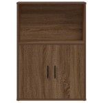 vidaXL Bibliotecă, stejar maro, 60x24x85 cm, lemn prelucrat vidaXL Bibliotecă, stejar maro, 60x24x85 cm, lemn prelucrat