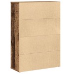 vidaXL Bibliotecă, lemn vechi, 60x24x85 cm, lemn prelucrat vidaXL Bibliotecă, lemn vechi, 60x24x85 cm, lemn prelucrat