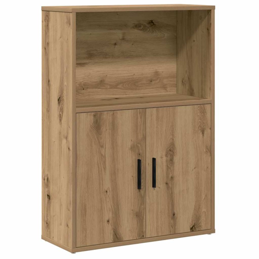 vidaXL Bibliotecă, stejar artizanal, 60x24x85 cm, lemn prelucrat