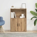 vidaXL Bibliotecă, stejar artizanal, 60x24x85 cm, lemn prelucrat vidaXL Bibliotecă, stejar artizanal, 60x24x85 cm, lemn prelucrat
