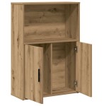 vidaXL Bibliotecă, stejar artizanal, 60x24x85 cm, lemn prelucrat vidaXL Bibliotecă, stejar artizanal, 60x24x85 cm, lemn prelucrat