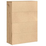 vidaXL Bibliotecă, stejar artizanal, 60x24x85 cm, lemn prelucrat vidaXL Bibliotecă, stejar artizanal, 60x24x85 cm, lemn prelucrat