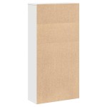 vidaXL Bibliotecă, alb, 60x24x120 cm, lemn prelucrat vidaXL Bibliotecă, alb, 60x24x120 cm, lemn prelucrat